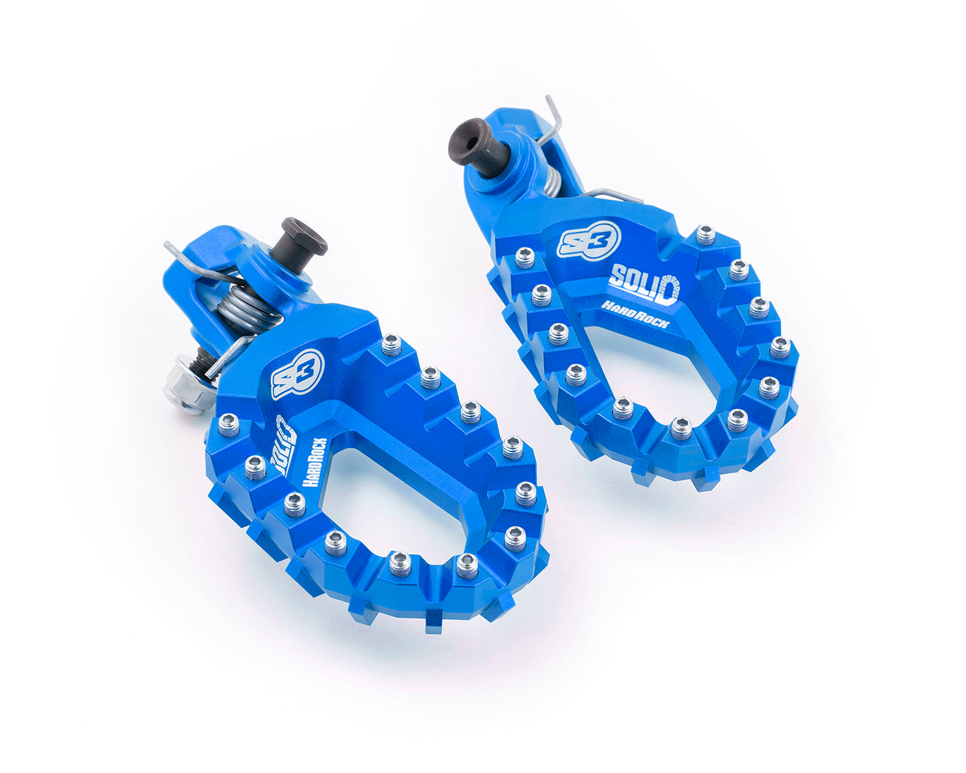 Estriberas Aluminio S3 Hard Rock Gas Gas 24-.. KTM EXC/SX F HQV FC/TC 23-.. Azul