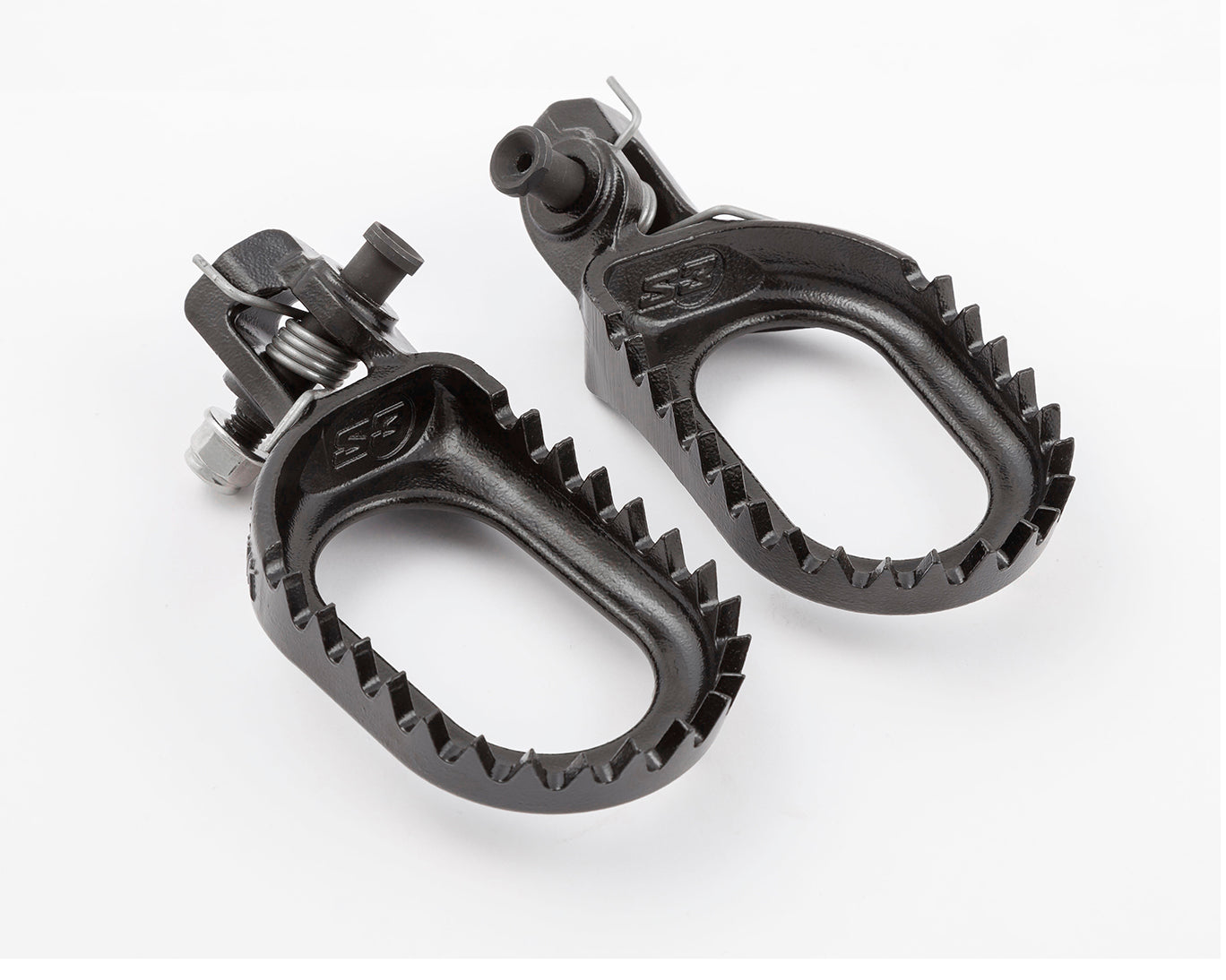Estriberas S3 Punk Enduro HQV FC/TC KTM EXC-F 24-.. KTM SX/SX-F 23-.. Negro