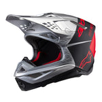 Casco Alpinestars Supertech M10 Flood Plata L