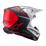 Casco Alpinestars Supertech M10 Flood Plata L