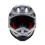 Casco Alpinestars Supertech M10 Flood Plata L