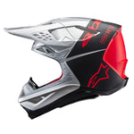Casco Alpinestars Supertech M10 Flood Plata L