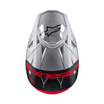 Casco Alpinestars Supertech M10 Flood Plata L