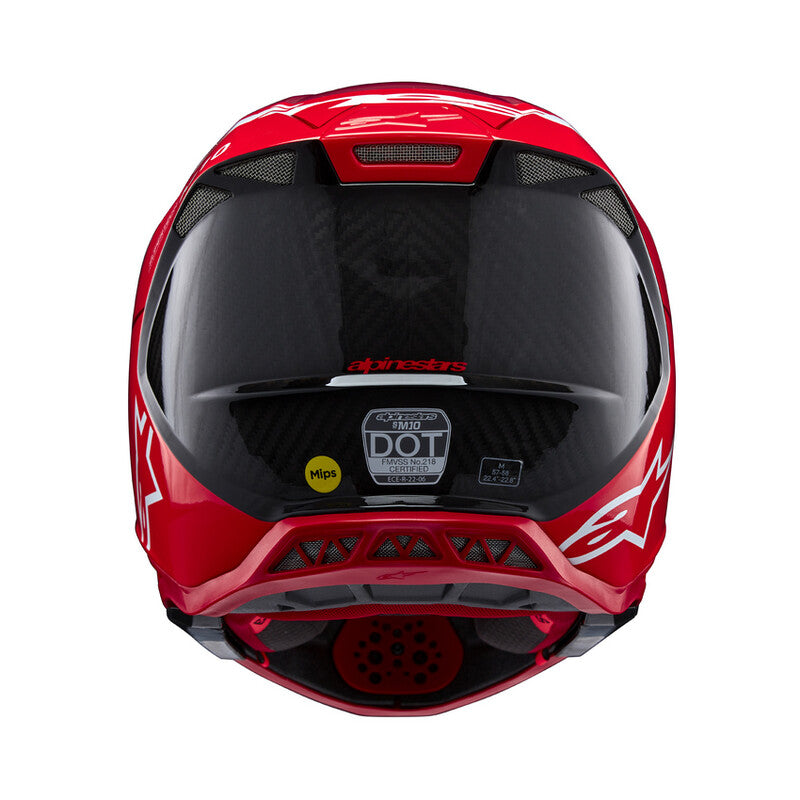Casco Alpinestars Supertech SM10 Fluor Rojo L