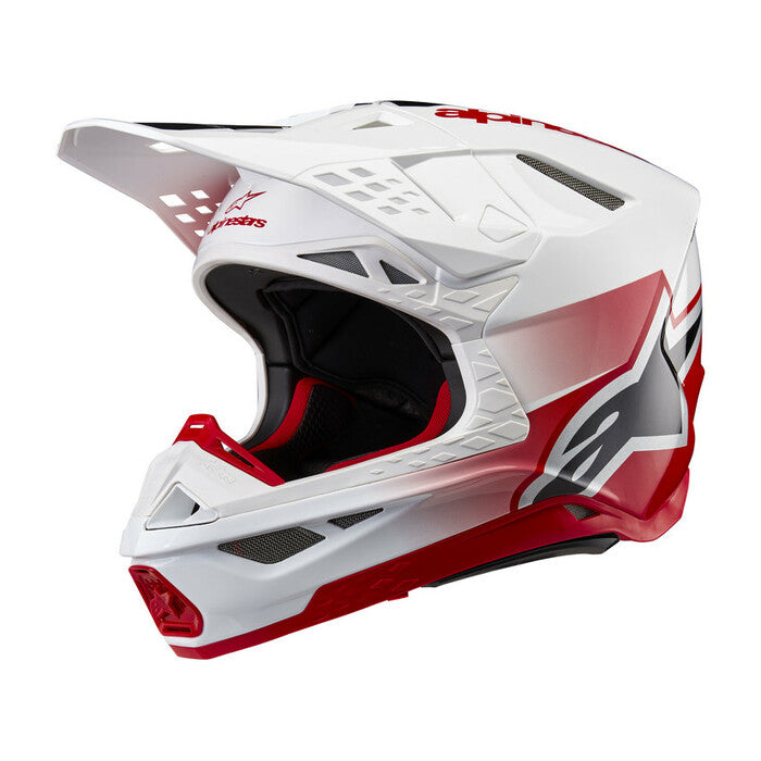 Casco Alpinestars Supertech M10 Unite Rojo/Blanco