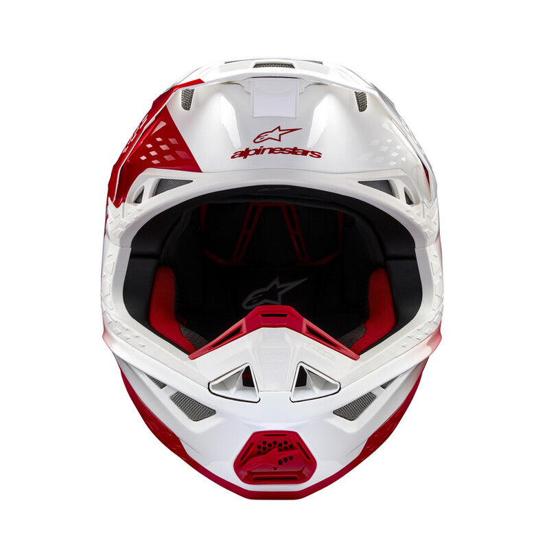 Casco Alpinestars Supertech M10 Unite Rojo/Blanco