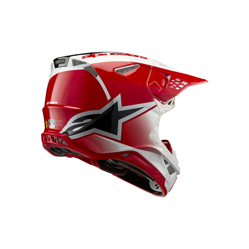 Casco Alpinestars Supertech M10 Unite Rojo/Blanco
