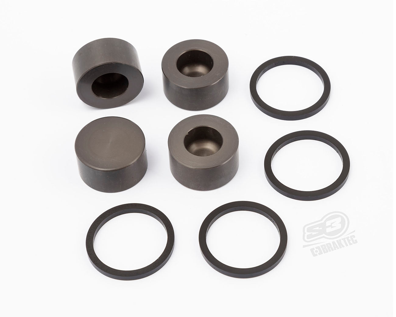 Kit Braktec S3 Reparación Pinza Freno Delantera 4 Pistones