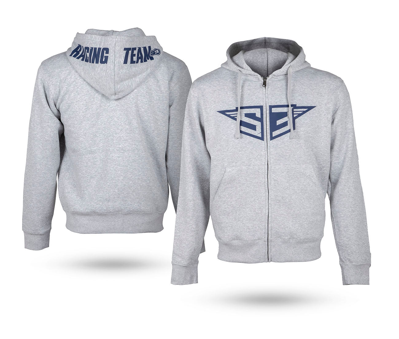Sudadera S3 Con Cremallera Racing Team Color Gris Talla S