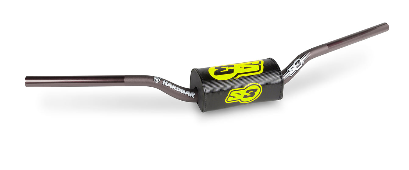 Manillar Bajo S3 + Espuma Protectora Enduro Titanio