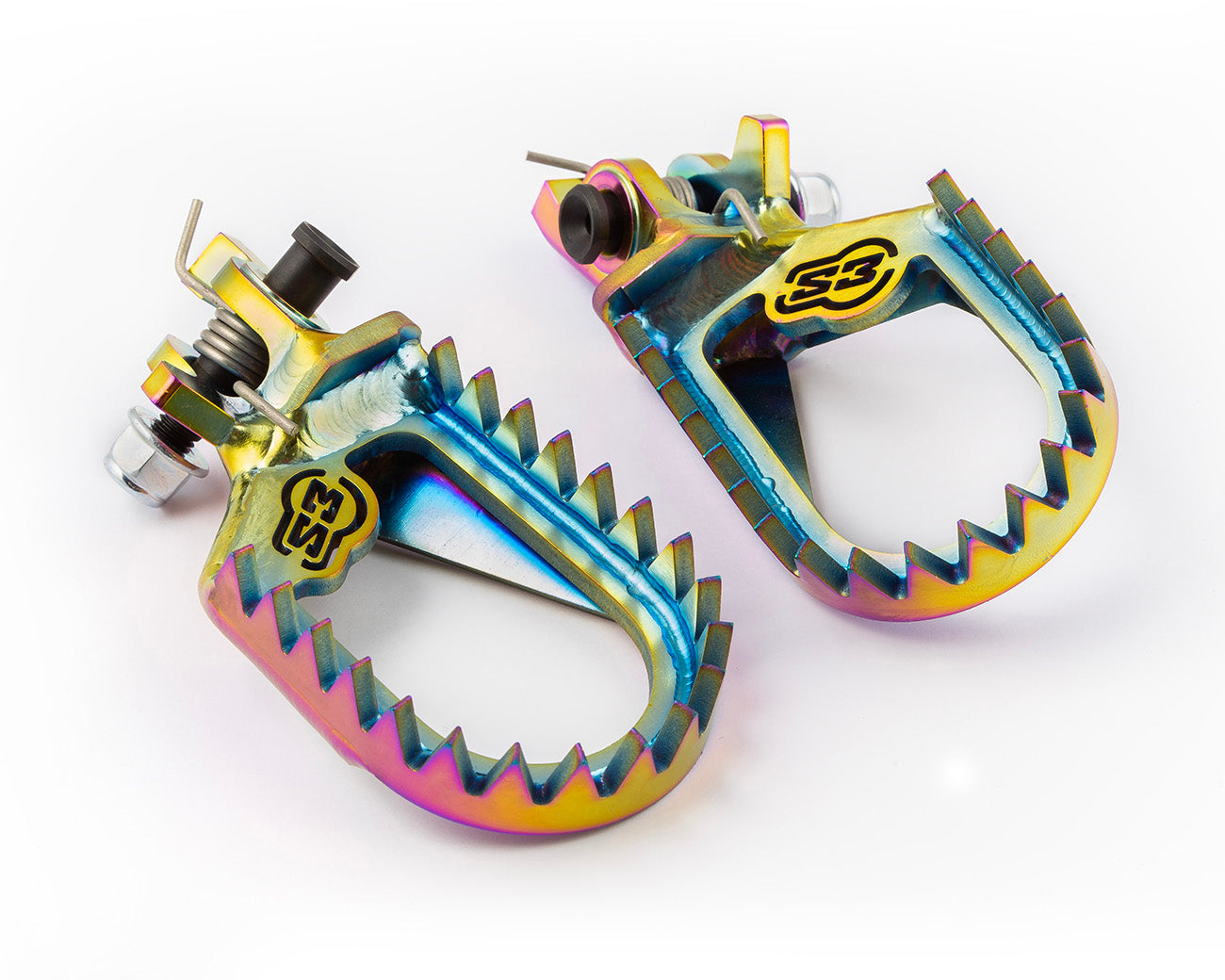 Estriberas Rainbow S3 Titanio Honda Crf-x 250 (2002-2026)