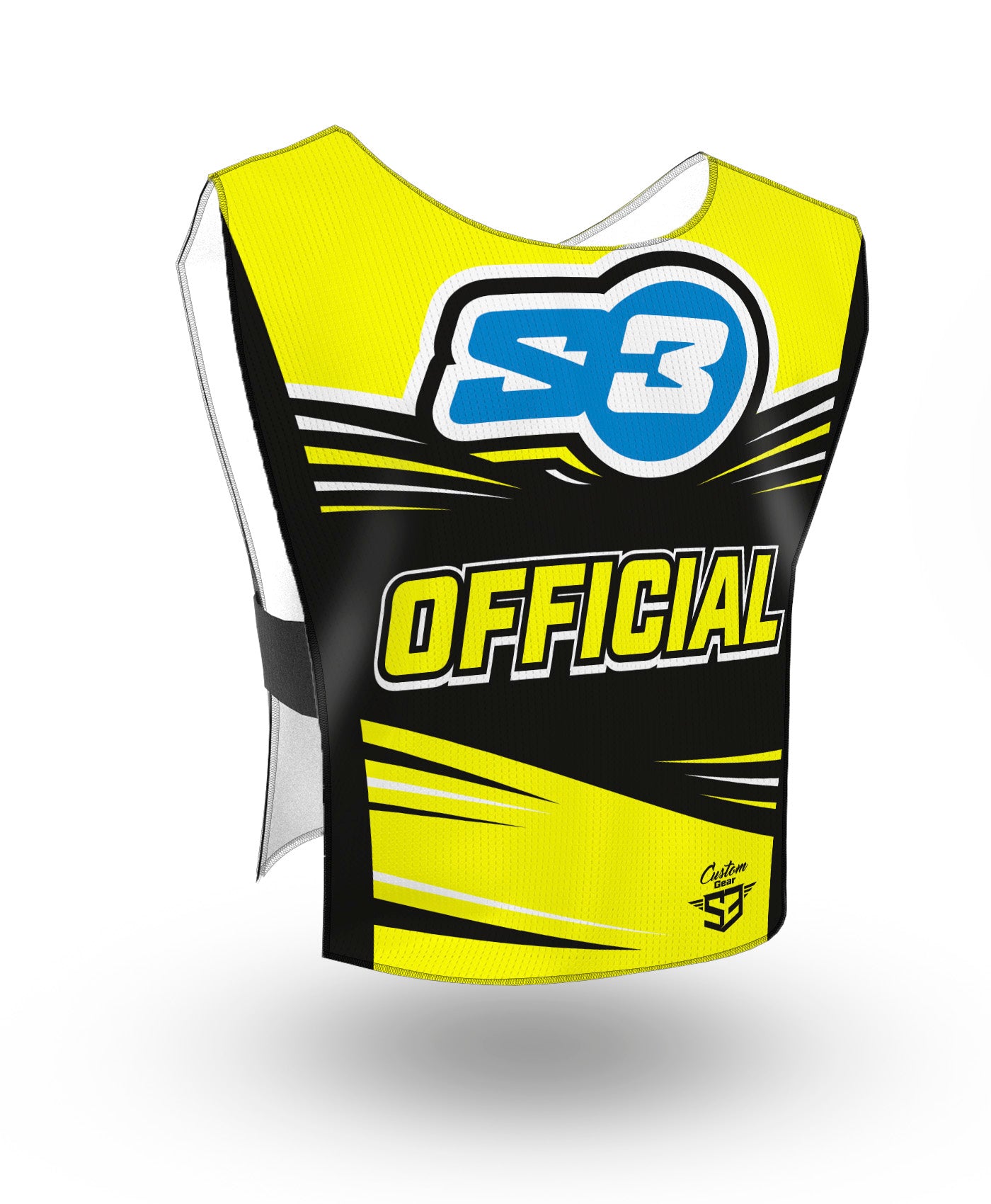 Peto Dorsal Oficial S3 Pack 10 Unidades Competición