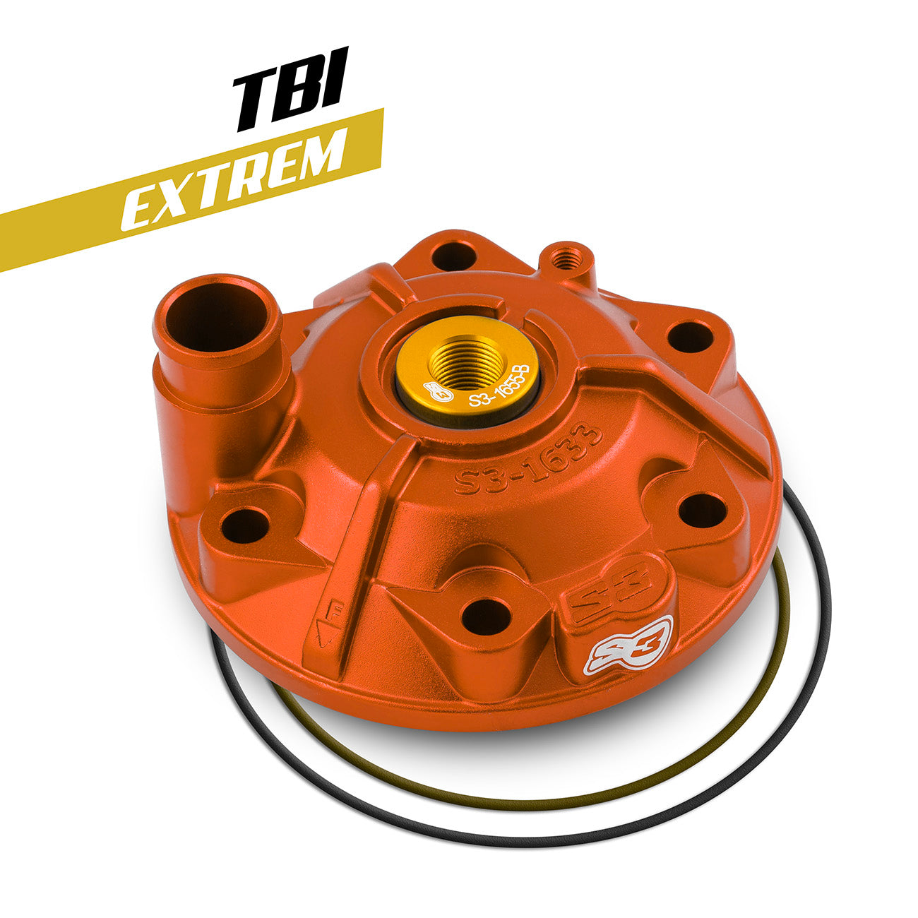Culata S3 Kit Control (Extreme Style) Gas Gas EC/MC HQV TC/TE KTM EXC/SX 250 24-.. Naranja