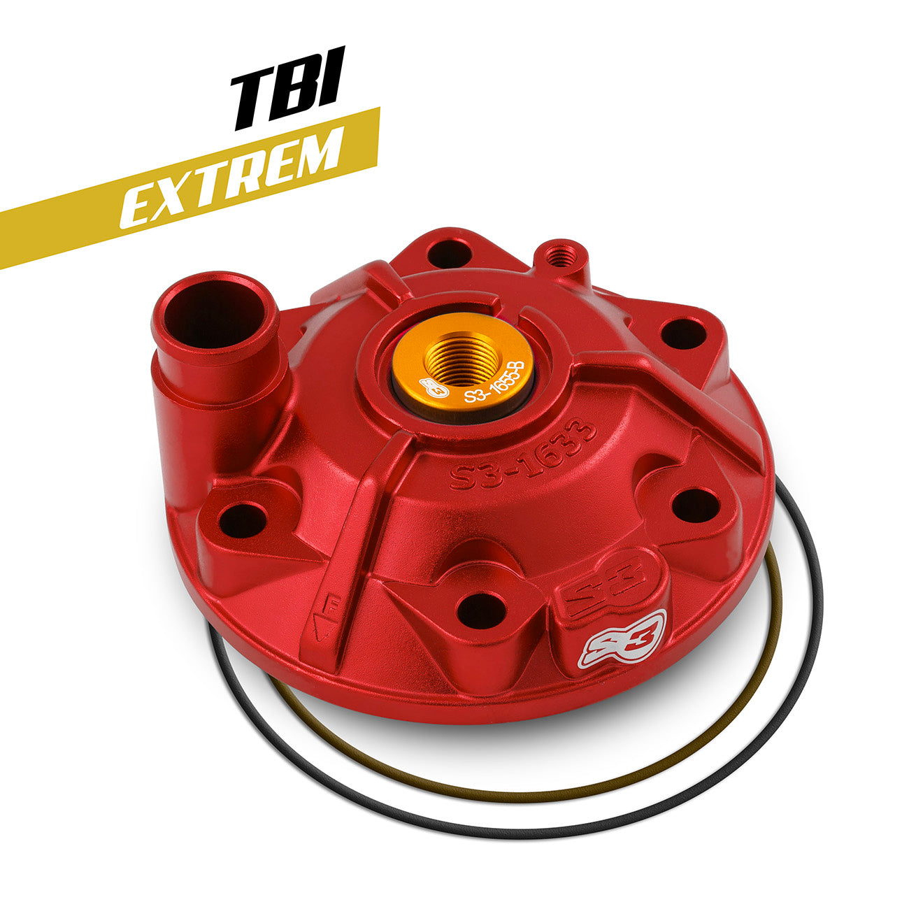 Culata S3 Kit Control (Extreme Style) Gas Gas EC/MC HQV TC/TE KTM EXC/SX 250 24-.. Rojo