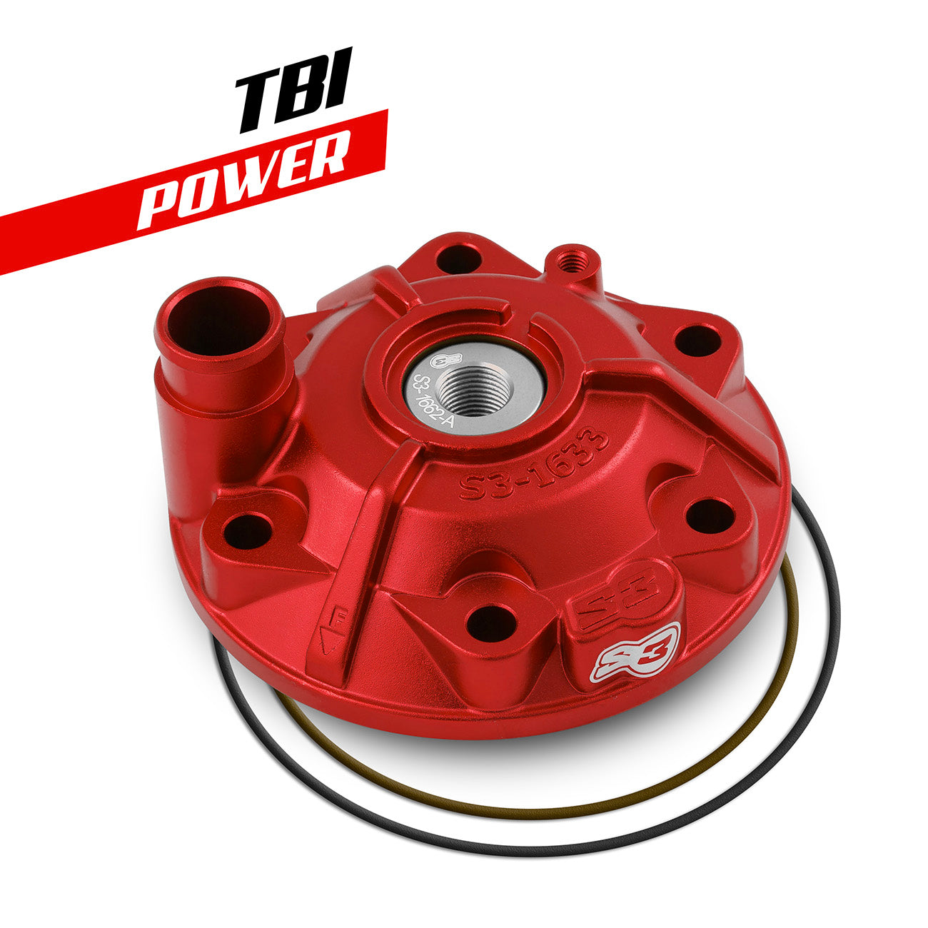 Kit Culata S3 Power Gas Gas EC 300/TBI 24-.. MC 300/TBI 24-.. Rojo