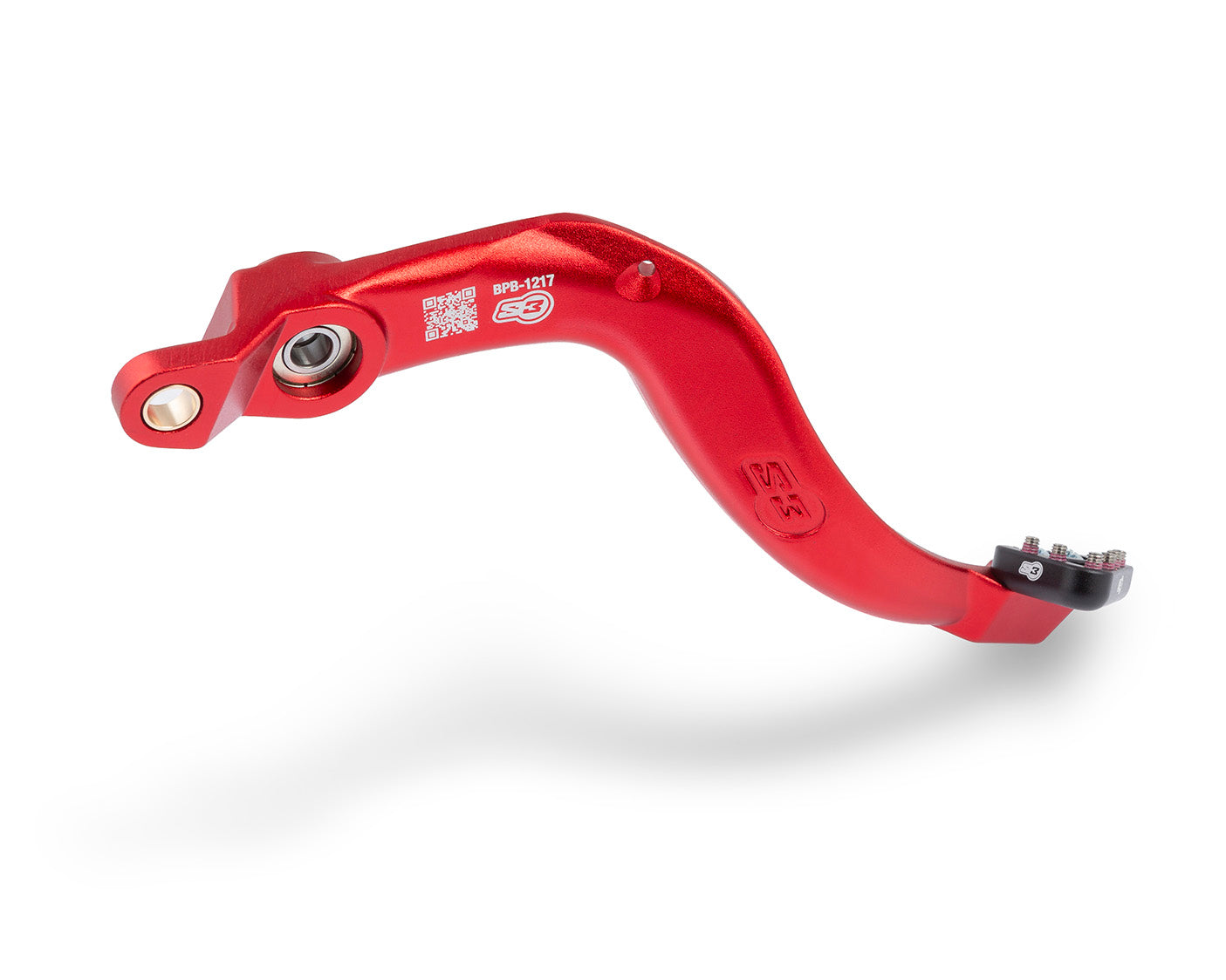 Pedal Freno Trasero S3 8mm Beta Rr Racing 200 (1992-2020) Color Rojo