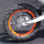 Kit Adhesivos de Llanta S3 Trial/Enduro Negro