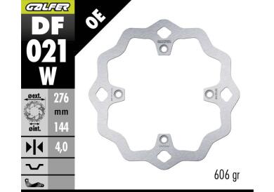DISCO DE FRENO GALFER WAVE W DELANTERO DF021W