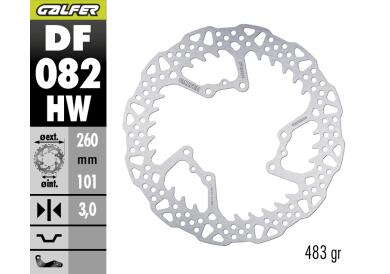 DISCO DE FRENO GALFER SHARK DELANTERO DF082HW
