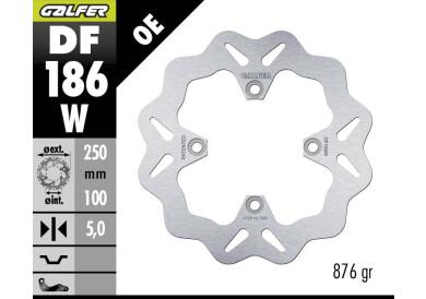DISCO DE FRENO GALFER WAVE W DF186W