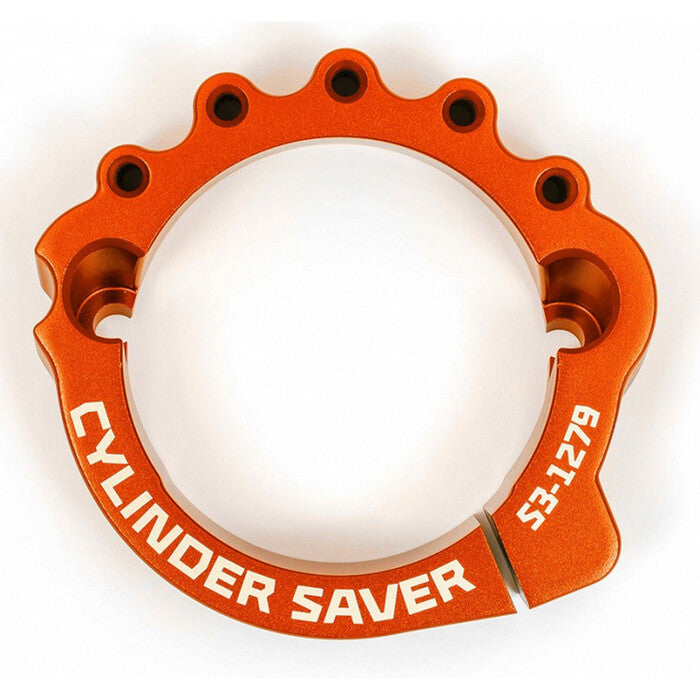 Protector Unión Escape-Cilindro S3 KTM EXC/SX 250/300 08-23 Husqvarna TC/TE 250/300 14-23 Naranja