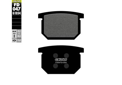 PASTILLAS DE FRENO GALFER SEMI SINTERIZADAS FD047G1054