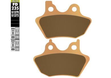 PASTILLAS DE FRENO GALFER SINTERIZADAS FD235G1375