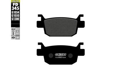 PASTILLAS DE FRENO GALFER SEMI SINTERIZADAS FD345G1054