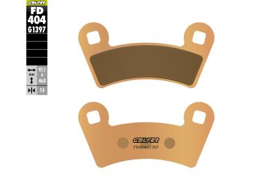 PASTILLAS DE FRENO GALFER SINTERIZADAS FD404G1397