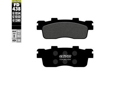 PASTILLAS DE FRENO GALFER SEMI SINTERIZADAS FD438G1054