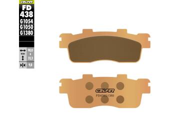 PASTILLAS DE FRENO GALFER SINTERIZADAS FD438G1380