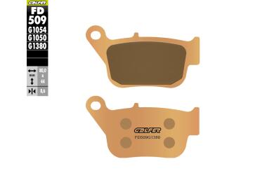 PASTILLAS DE FRENO GALFER SINTERIZADAS FD509G1380
