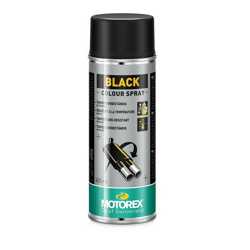 MOTOREX PINTURA SPRAY ANTICALORICA NEGRA 400ML