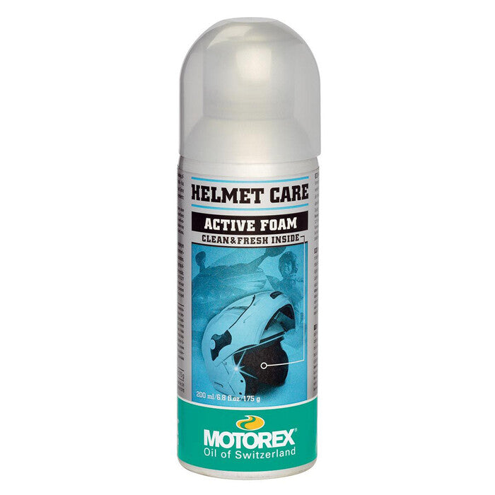 MOTOREX LIMPIADOR Y DESODORANTE DE CASCOS ESPUMA 200ML