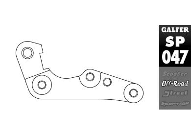 Soporte De Pinza Galfer Delantero 270mm SHERCO WP/KYB 14-25