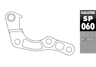 Soporte De Pinza Galfer Delantero 280mm HONDA CRF 250/450 15-25