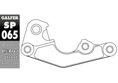 Soporte De Pinza Galfer Delantero 270mm BETA <510cc 13-25