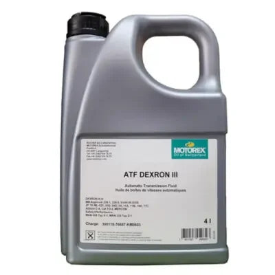 MOTOREX CAJAS DE CAMBIO AUTOMATICAS ATF DEXRON 111 4L