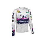 Camiseta Billy Bolt Replica Log Racing 2026 S3 Color Blanco/rosa