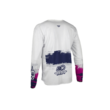 Camiseta Billy Bolt Replica Racing 2026 S3 Color Blanco/rosa