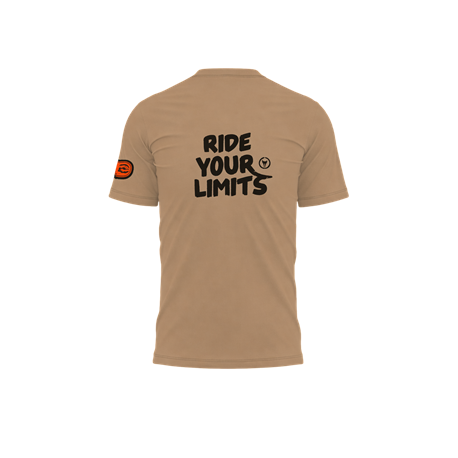 Camiseta Casual 1000 Dunas 2025 S3 Color Marrón
