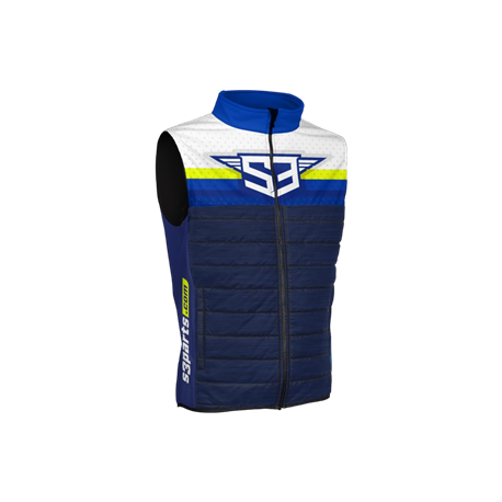 Chaleco Hibrido Racing S3 Color Azul