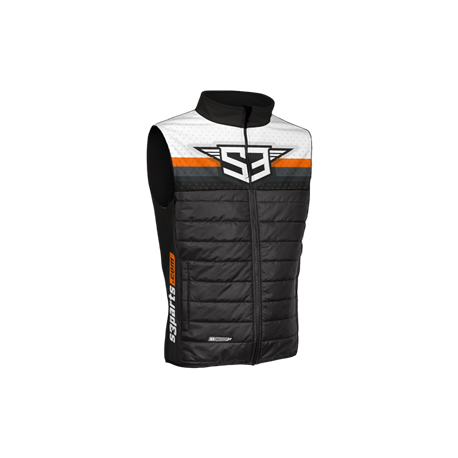 Chaleco Hibrido Racing S3 Color Naranja