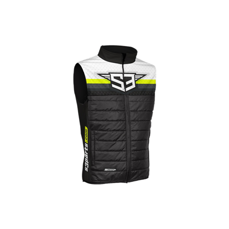 Chaleco Hibrido Racing S3 Color Negro/amarillo
