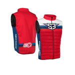 Chaleco Hibrido Racing S3 Color Rojo