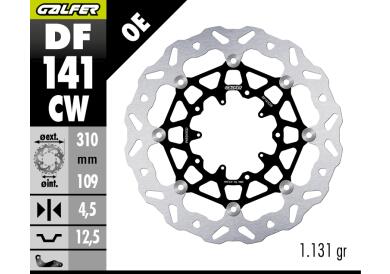 DISCO DE FRENO GALFER WAVE W DELANTERO DF141CW