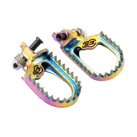 Estriberas Rainbow S3 Titanio Yamaha Yz F Monster 450 (2023-2026)