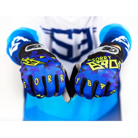 Guantes S3 Sorrybro Premium Azul Réplica Mario Román Talla L