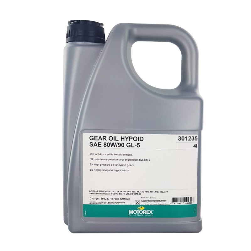 MOTOREX CAMBIO GEAR OIL HYPOID 80W/90 4L